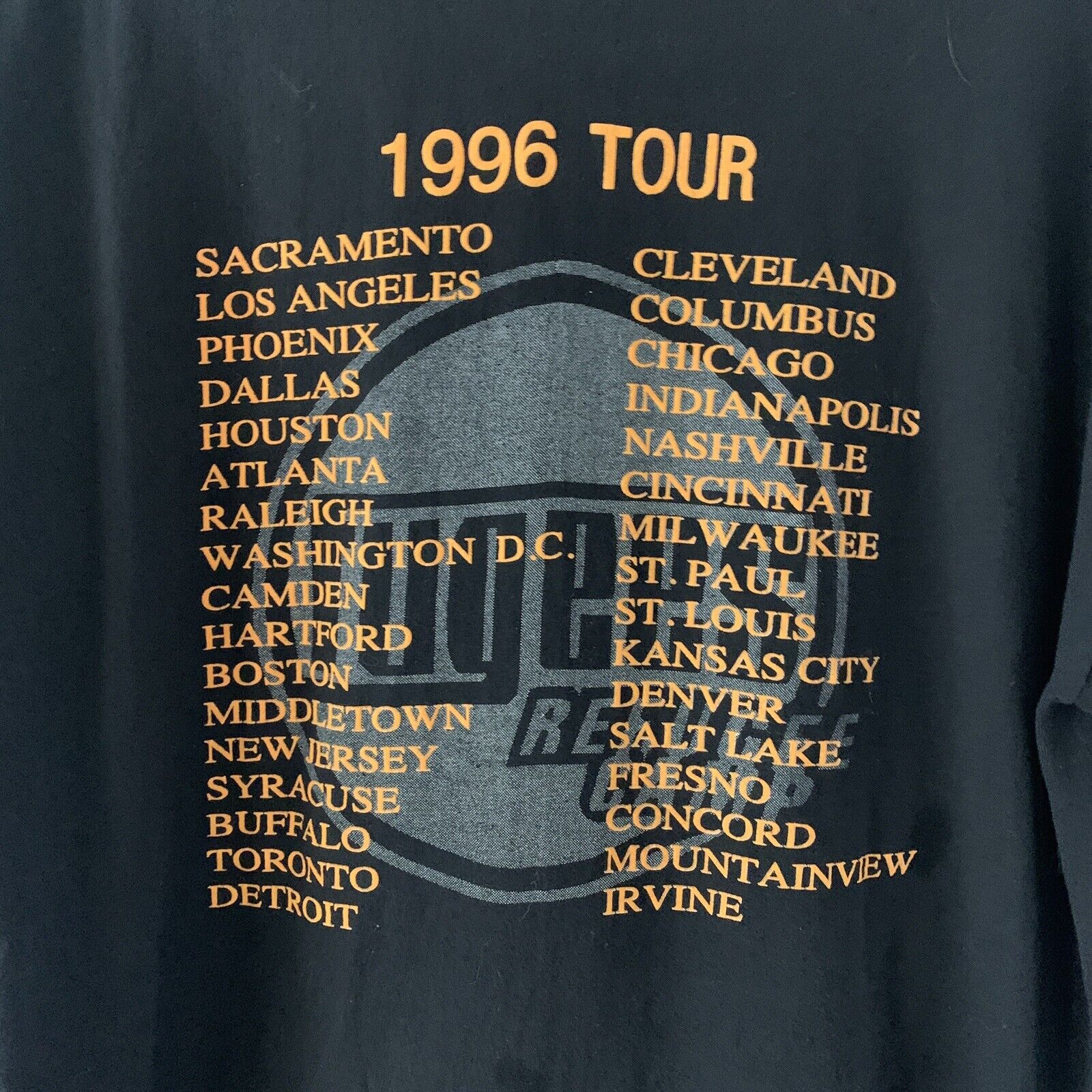 1996 Fugees Vintage Tour Hip Hop Rap Tee Shirt 90s 1990s Lauryn 