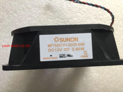 NEW ORIGINAL MF75251V1-Q020-G99 12V 3.6W FAN FOR OPTOMA PROJECTOR