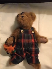 10” Patsie Punkley TJs Best Dressed Collection Boyds Bear Mint Tags Orange Green