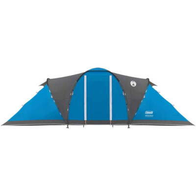 Coleman Spruce Falls 6 Zelt Familienzelt Campingzelt Dunkelzelt 6 Personen  Blau | eBay