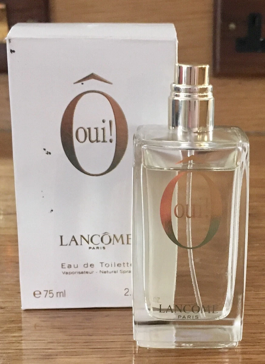 Lanc me O Oui oh Yes Eau De Toilette Spray 75ml RARE