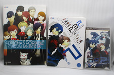 PSP Persona 3 Portable Japan Import mit Offiziellem Guidebook & Fanbook ATLUS