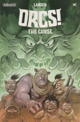 ORCS! : THE CURSE ISSUE 1 - FIRST 1st PRINT ERIC POWELL VARIANT - KABOOM! COMICS