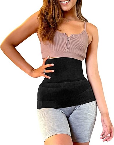 NEW Waist Trainer for Women, Adjustable Shapewear Waist Wrap For Gym, Black
