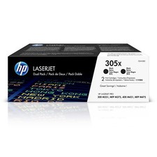 HP 305X Black High Yield Toner Cartridge CE410X for LaserJet Pro Printers