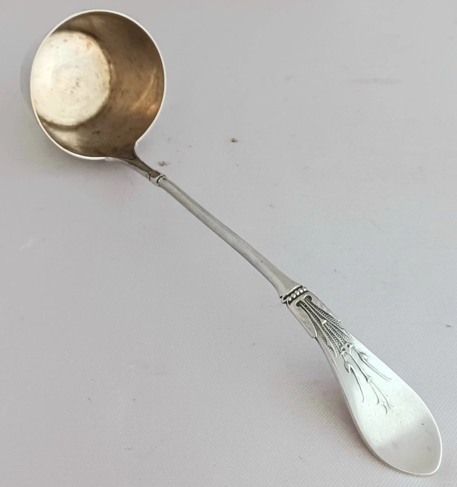New Tipt 1871 by Gorham Sterling Sauce Ladle w/ Bucket Bowl
Opens in a new window or tab