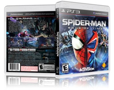 Spider-Man: Edge of Time - Replacement PS3 Cover and Case