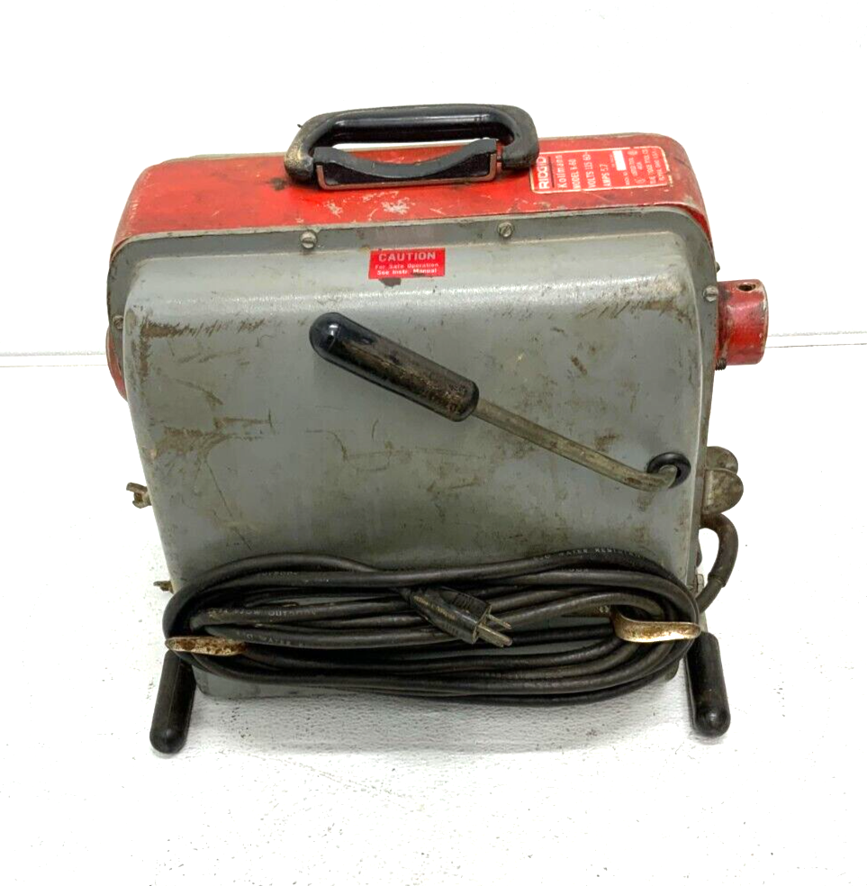 Ridgid Kollmann K60 Sectional Drain Cleaner Briefcase Cleaning Machine