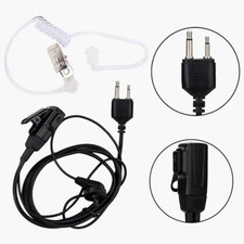 10x Earpiece Radio Headset Headphone Microphone Earphone for ICOM IC-12A IC-F3