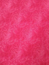 Vines Red 45" Wide Cotton Fabric