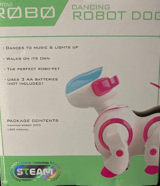 vivitar dancing robot dog