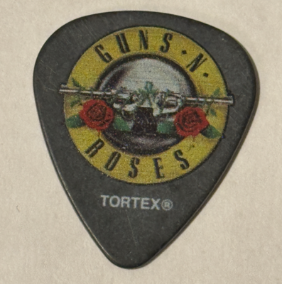 Guns N' Roses Slash Signature Guitar Pick Rare 2018 Tour Stage