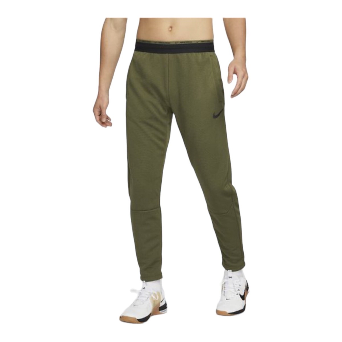Nike Pro Dri-Fit Men's Size Large Green Training Sweatpants $80 NWT  #DM5886-326