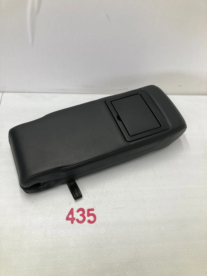 08-12 Infiniti EX35 Rear Center Console Armrest W/ Cup Holder OEM Black - Image 2 of 4
