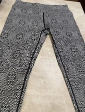 Eastern Mountain Sports Tech wick Leggings Pull On Pants Large EUC LOWSHIP