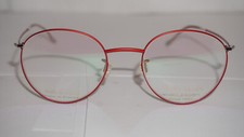 HENRY JULLIEN Eyeglasses HJLONGWOOD C7253 Round Red 50 20 145