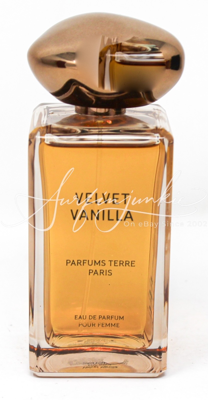 Parfums Terre Paris Velvet Vanilla Eau De Parfum Perfume 3.4 oz 2pc Fragrance