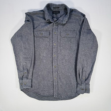Banana Republic Men  s Long Sleeve Button-Down Shirt   Gray   Size M