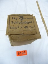 8193.    Pakiet gwoździ zamkowych gwoździe żelazne ok. 900 szt. 45 mm