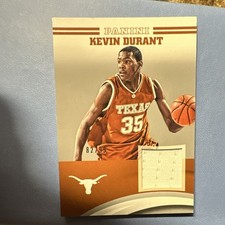 2015 Panini Texas Team Collection Kevin Durant Game-Worn Material KD-TEX Card