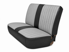 Fullsize Truck Bench Seat Cover Universal Grey With Black All Vinyl