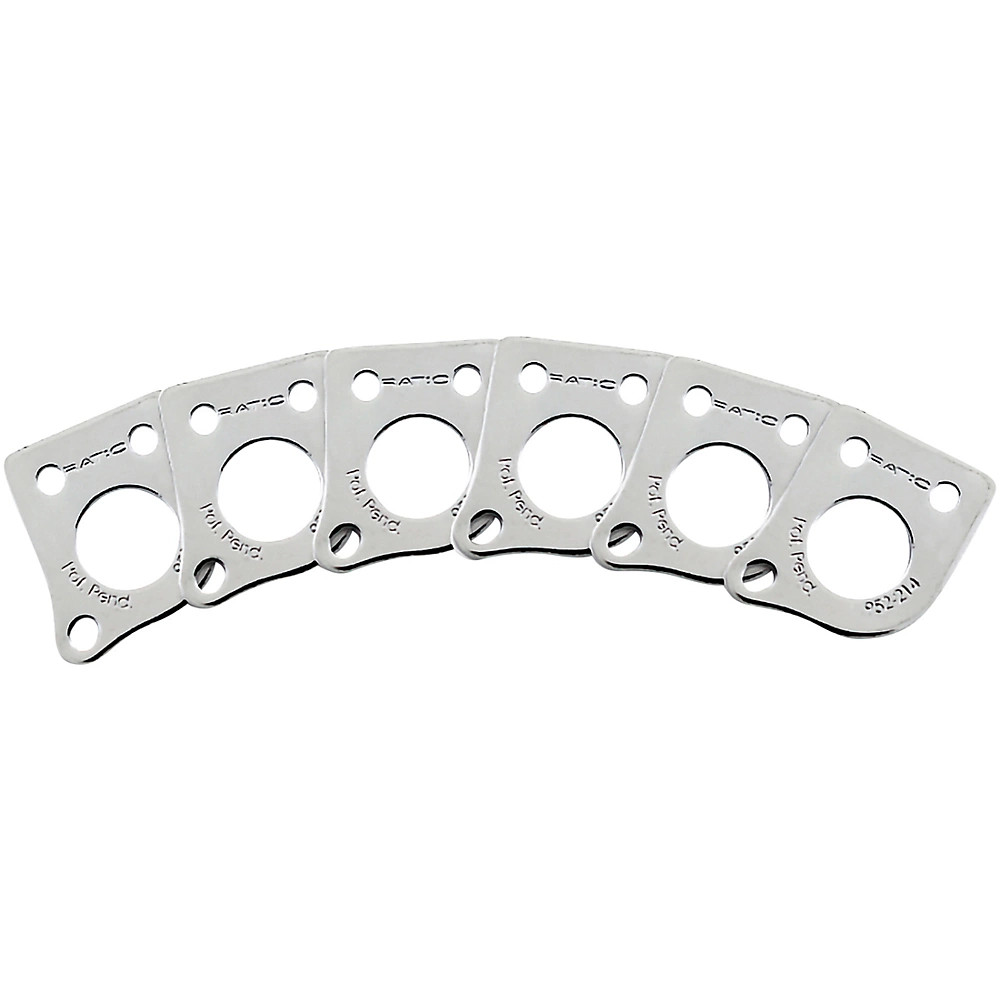 Монтажные пластины Graph Tech Ratio InvisoMatch упаковка из 6 штук Хром 2790₽