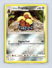Alolan Dugtrio 123/214 Uncommon Lost Thunder Pokemon Lightly Played on eBay