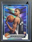 VICTOR WEMBANYAMA 2023-24 TOPPS CHROME #1 ROOKIE BLUE BASKETBALL REFRACTOR RC A
