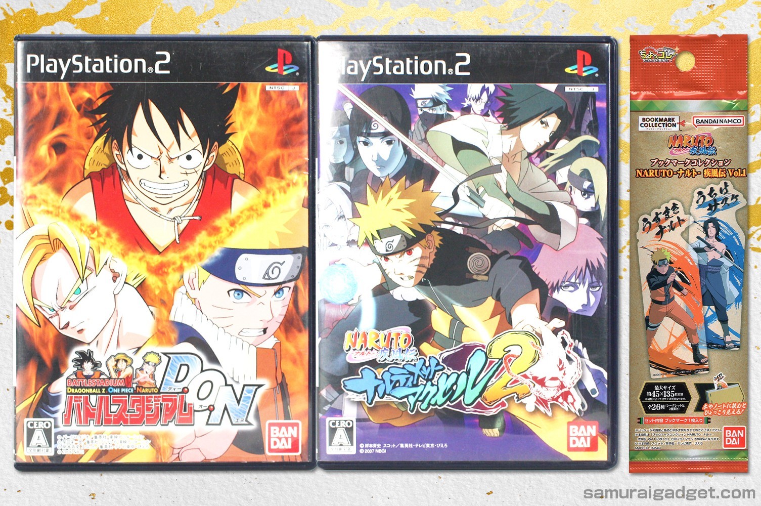 Battle Stadium D.O.N & Naruto Shippuden: Ultimate Ninja 5 PS2 +Bookmark [Japan]