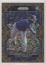 2022 Panini Prizm Tier II Bronze Donut Circle Prizm 35/40 Cory Abbott #181 10k8