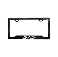 Porsche GTS Carbon Fiber License Plate Frame - 100% Real Carbon Fiber
