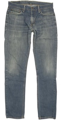 Levi's 511  Herren Blau Straight Slim Stretch Jeans W33 L33 (91745)
