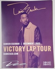 Damien Escobar SIGNED 8.5x11 Concert Show Promo Photo COA Autographed Violinist