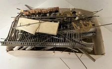 Accordion Action Parts Bundle – Vintage Levers, Pads, Springs & Hardware Lot