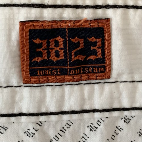 Pantalones Cortos Carga Rock Revival Para Hombre Calce Clásico Bordados 38 12” Y2K - Imagen 9 de 11