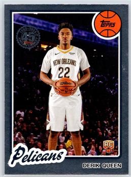 Derik Queen 2025-26 Topps - 1980-81 Basketball #80BK-60 - New Orleans Pelicans