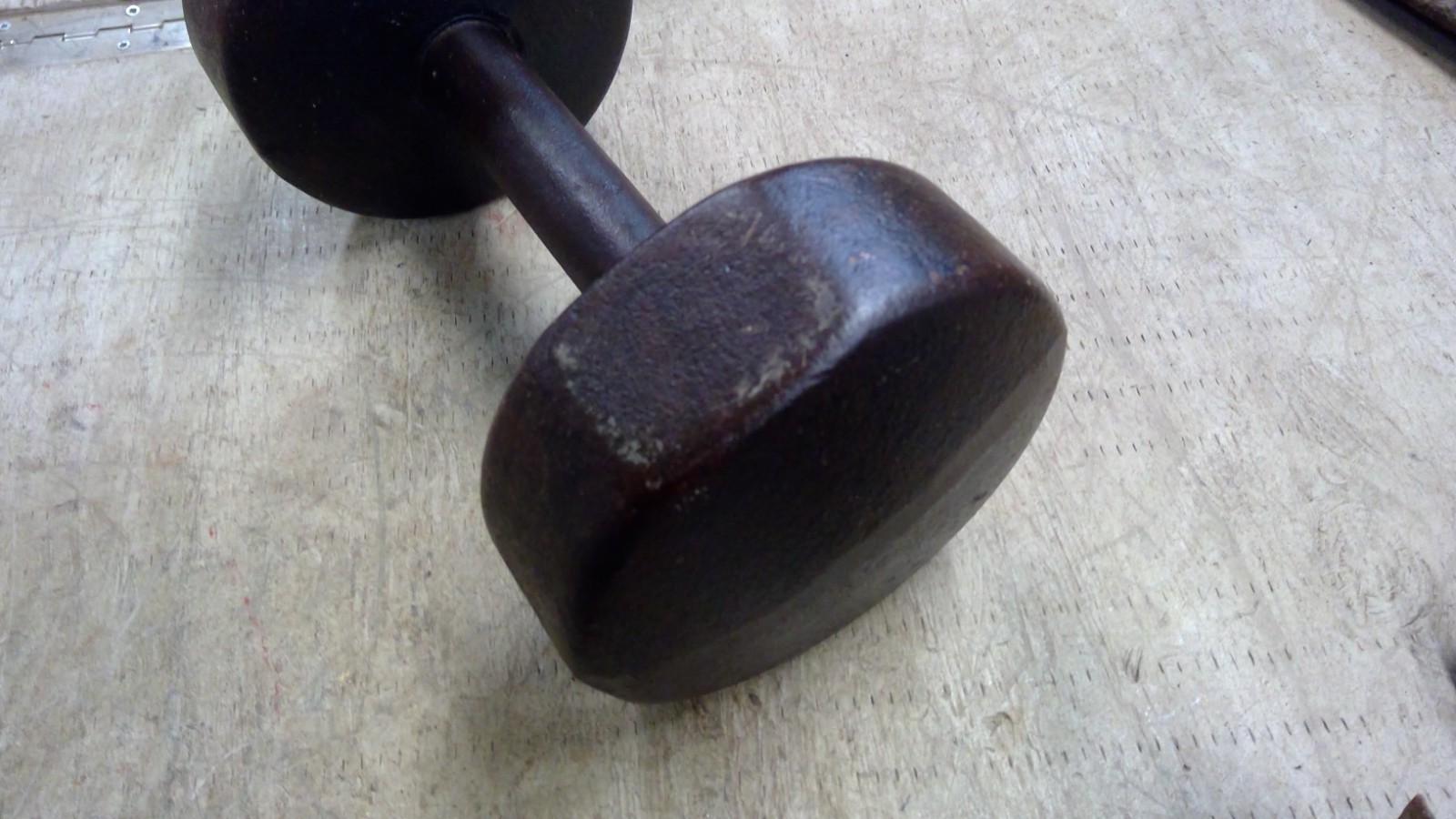 York Roundhead Dumbbell Single Weight 20lb USA Cast Iron