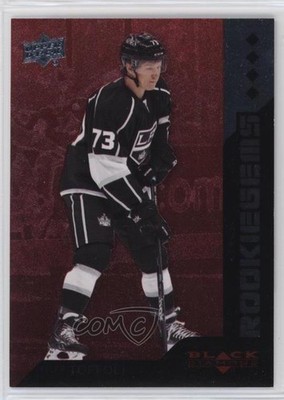 2013 Upper Deck Black Diamond Gems Star Rubies /150 Tyler Toffoli Rookie RC z2s