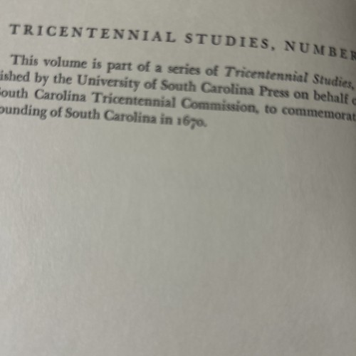 History of South Carolina Land Comission, 1869-1890 By Carol K. Rothrock Bleser - Picture 5 of 7