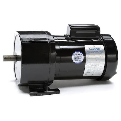 Leeson 107007.00 Ac Gearmotor, 70 In-Lb Max. Torque, 288 Rpm Nameplate Rpm,