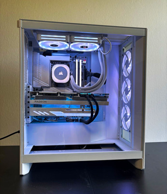 NZXT Tower PC Weiß Ryzen 7 7800X3D RX 7800 XT 32GB 2TB SSD Win11
