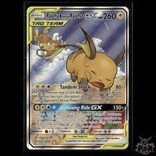 Raichu & Alolan Raichu GX (Alternate Art) 221/236 SM - Unified Minds NM Pokemon on eBay