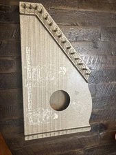 Vintage Harbert Milano Lap Harp 5 Strings Missing 50s Made in Italy EUC Antique