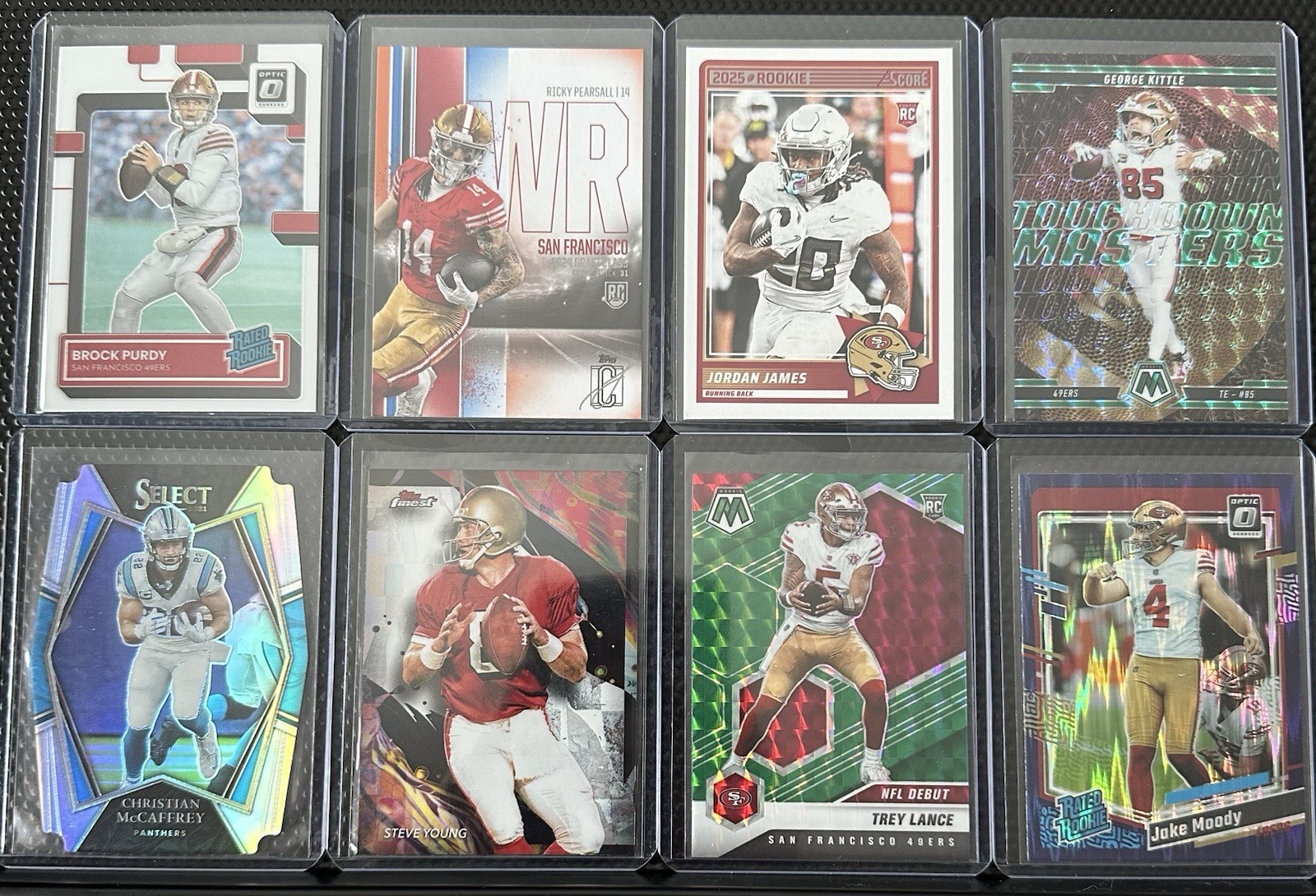 San Francisco 49ers Rookie & Parallel Lot(18 cards)