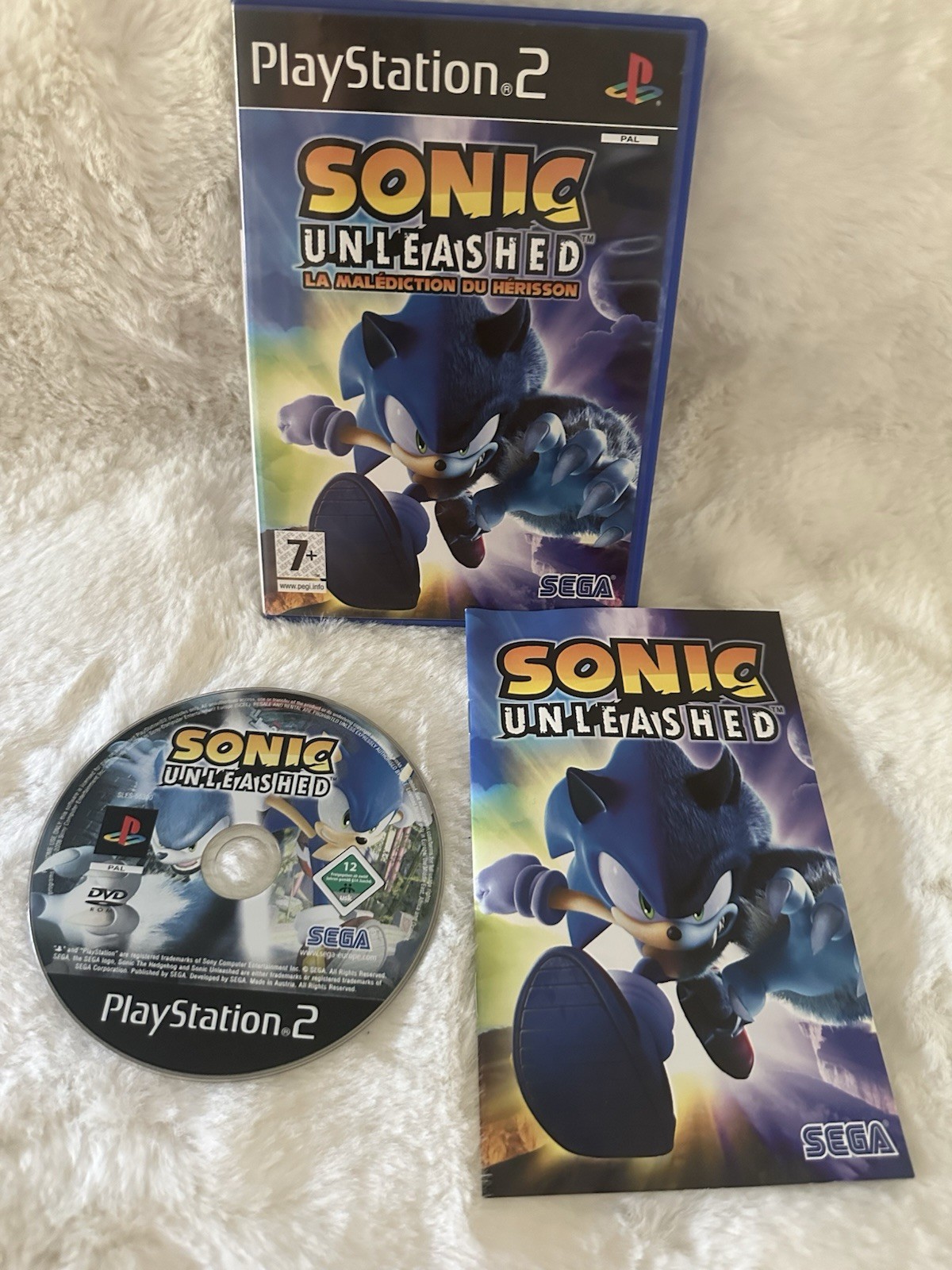 Sony Playstation PS2 - Sonic Unleashed - PAL - LVT