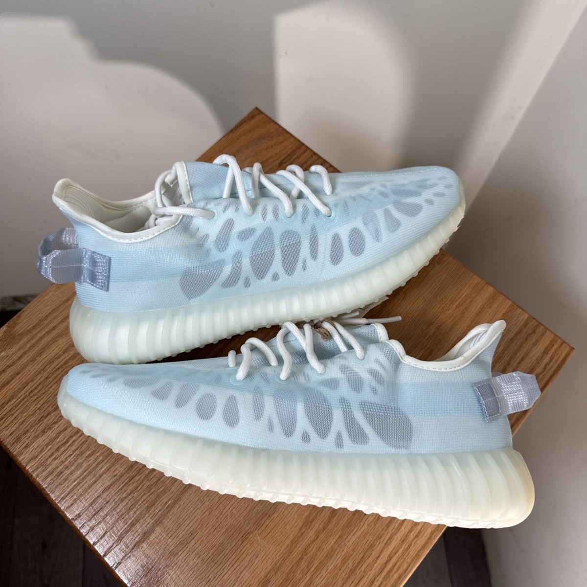adidas gazelle silver green womens adidas Yeezy Boost 350 V2 Mono Ice – FABULOUS CONSIGNMENT STORE main image 0