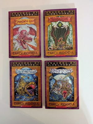 #ad Dragons of Deltora Complete Set 4 Books Emily Rodda Scholastic Fantasy PB Lot $12.99