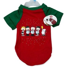 Peanuts Charlie Brown Pet Shirt Size Medium NWT Dog Puppy Holiday Christmas Gift