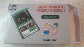 Nintendo Game & Watch Popeye Panorama Screen PG-92 1983 - Excellent condition!