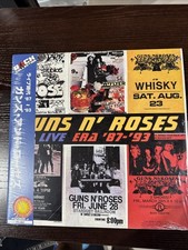 Guns N  Roses   Live Era  87   93 3LP Vinyl Japan Import w/ Obi,  Bonus Track